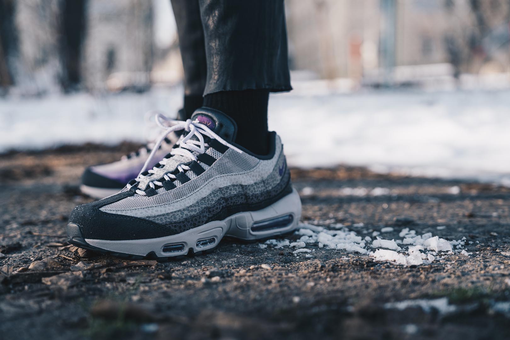 Women's shoes Nike W Air Max 95 Anthracite/ Viotech-Ironstone-Moon